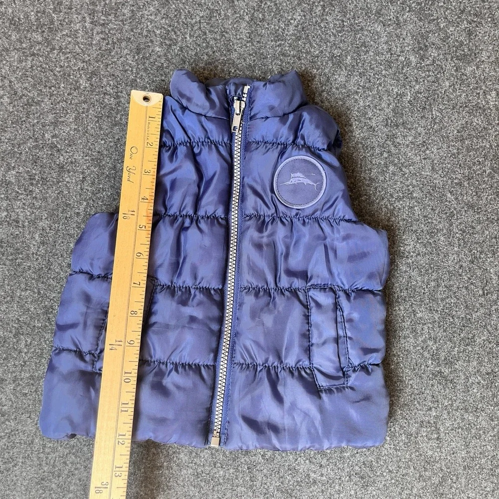 Tommy Bahama Boys 12‎ month winter Puffer Vest Jacket Blue